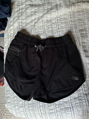 The North Face Women's Black Athletic Drawstring Shorts